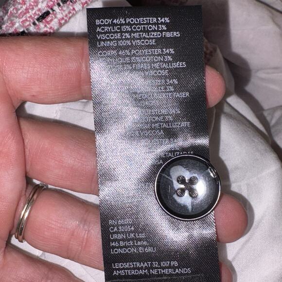 Maeve by Anthropologie Pink Plaid Shorts Women's Size 6 with pockets Perfect EUC - Picture 8 of 11